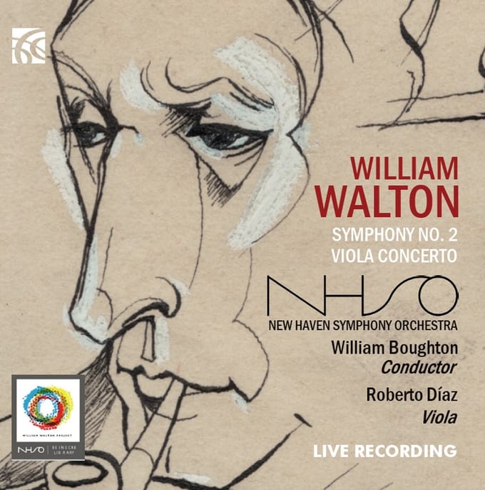 New Haven Symphony Orchestra, William Boughton - Walton: Symphony No. 2 | Viola Concerto (CD)