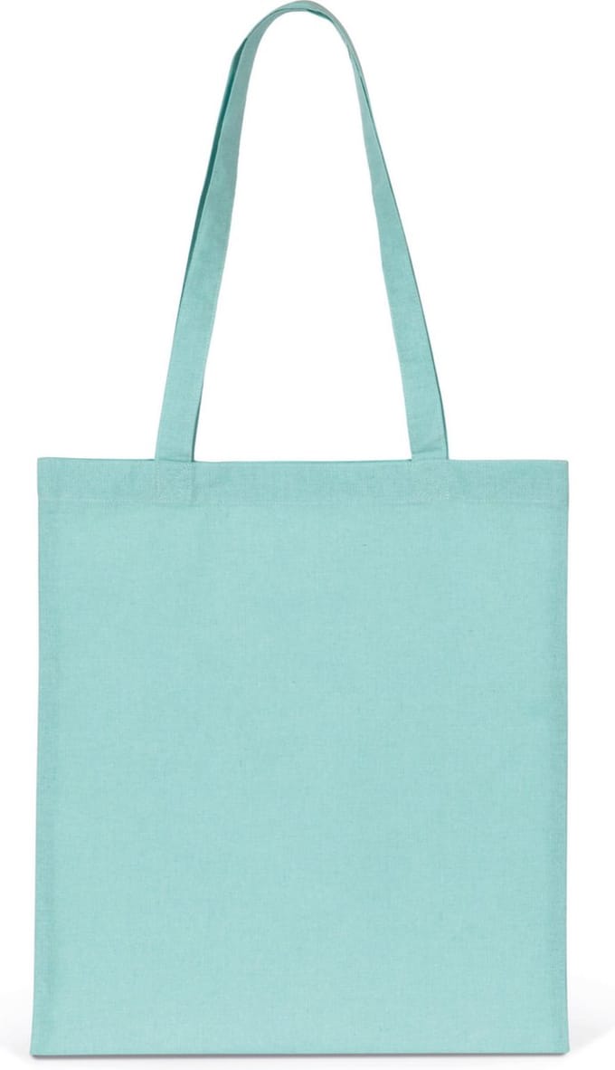 Kimood Gerecyclede shopper KI5209 - Topaz Blue - One size