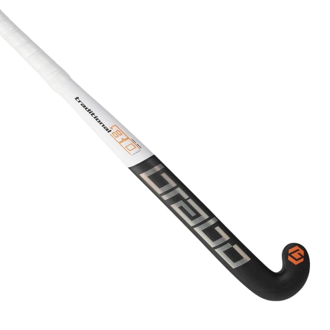 Brabo Traditional Carbon 80 PB Bk/Or Senior Hockeystick