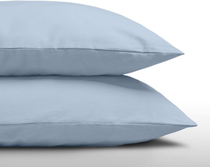 Zelesta Everyday Uni Kussenslopen Bluefog - Kussenslopen 60 x 70 set van 2