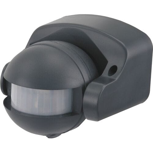 Q-Link bewegingsmelder - opbouw - wand-/plafondmontage - zwart