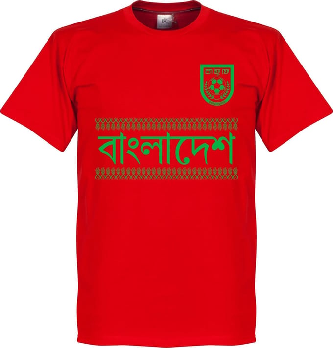 Bangladesh Team T-Shirt - Rood - M