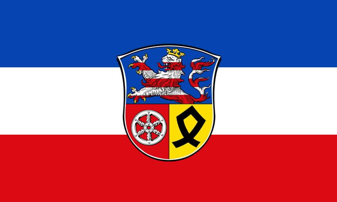 Vlag Viernheim 100x150cm