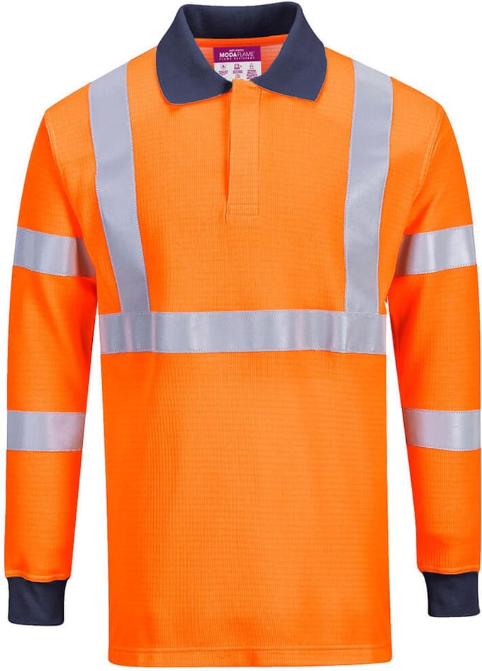 Portwest FR Modaflame HVO Poloshirt FR76 - Oranje - S