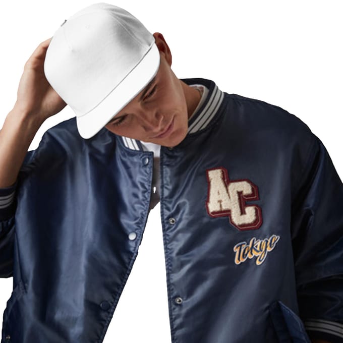 Beechfield Unisex 5 Paneel Retro Rapper Cap (Zwart)