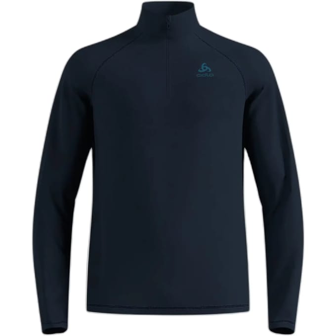ODLO Midlayer 1/2 zip BESSO Mannen Outdoortrui - Dark Sapphire - Maat S