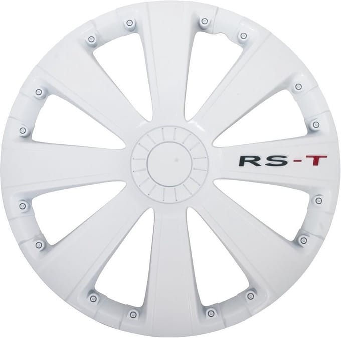 Autostyle Wieldoppen Rs-t 15 Inch Abs Wit Set Van 4
