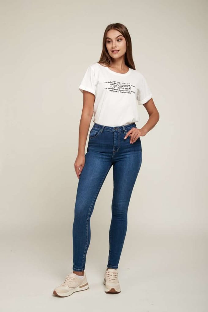 Broek Toxik3 hoge taille L185 dark jeans 02