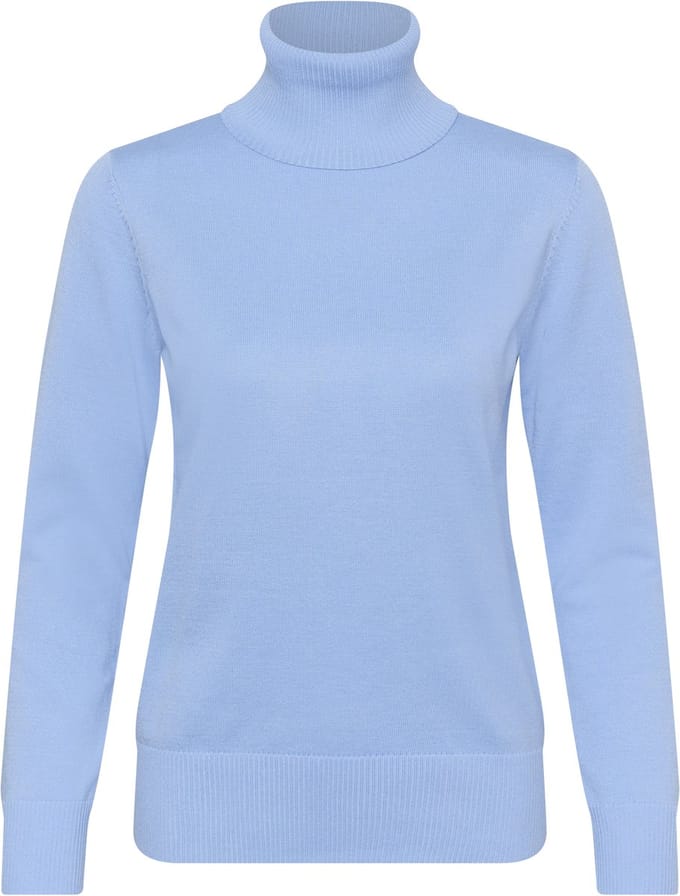 Saint Tropez J2046, MilaSZ Rollneck Pullover Dames Trui - Kentucky Blue