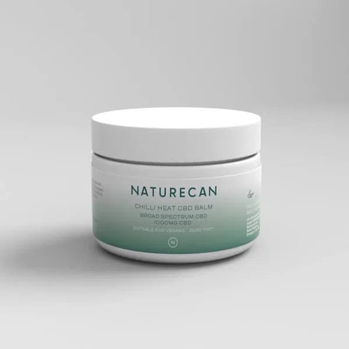 Naturecan CBD Spierzalf Chili - 100 ml - Verwarmende Formule - THC-vrij