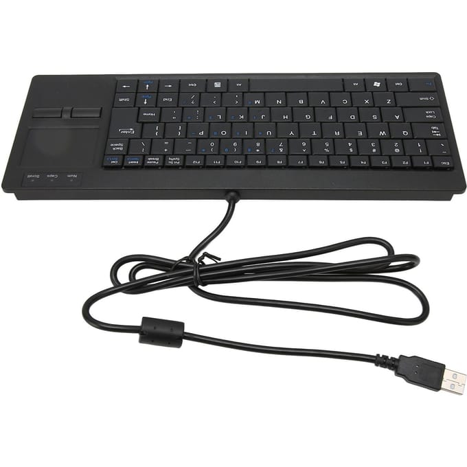 Industrieel Toetsenbord Touchpad Bedrade Verbinding X Schaarvoet Plug and Play IPC Toetsenbord voor