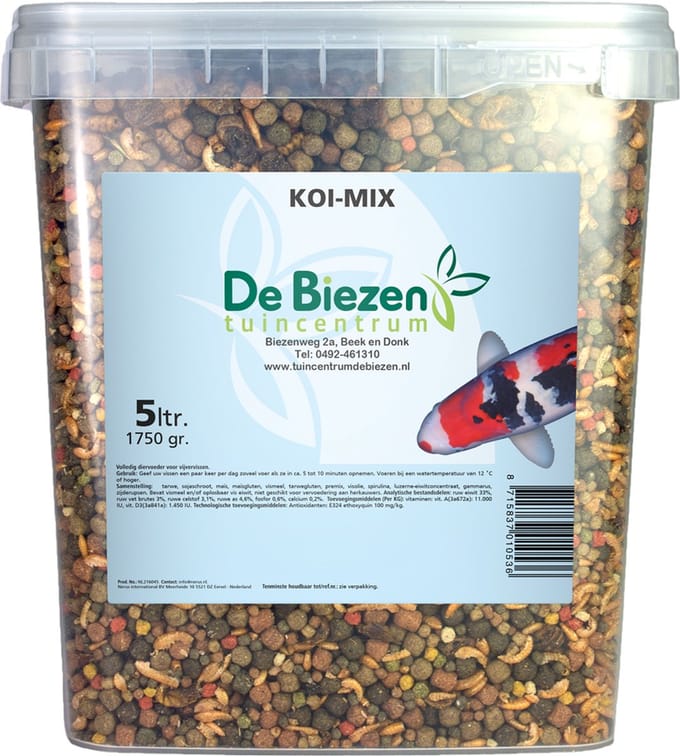 Biezen Koimix - Visvoer - 5l