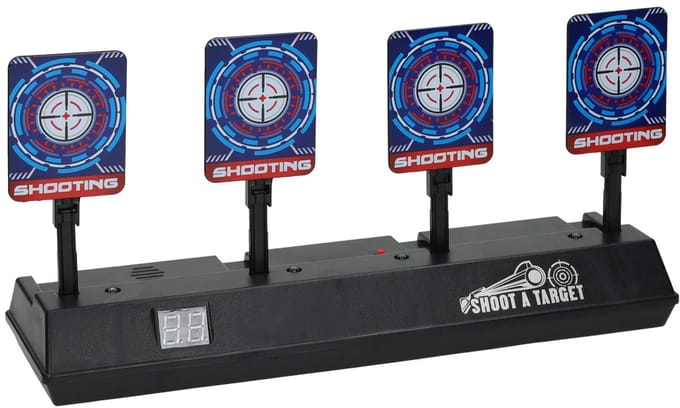 Puntentarget met Licht en Geluid - 4 Targets