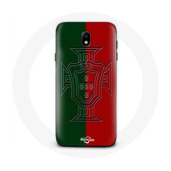 Coque Maniacase pour Samsung Galaxy J5 2017 portugal logo vert et rouge