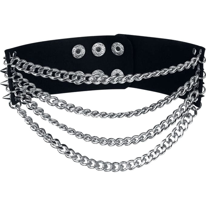 Gothicana by EMP - Gothic Choker - Halsband met studs - voor Vrouwen - zwart