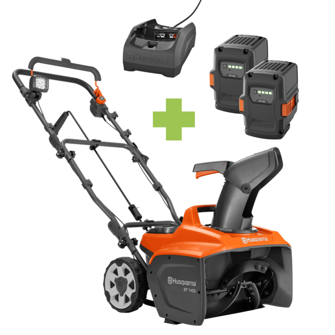 Husqvarna st 143i sneeuruimer actie
