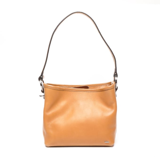 Berba | Icons | Crossbody-tas | Schoudertas | Dames | Cognac | Leer