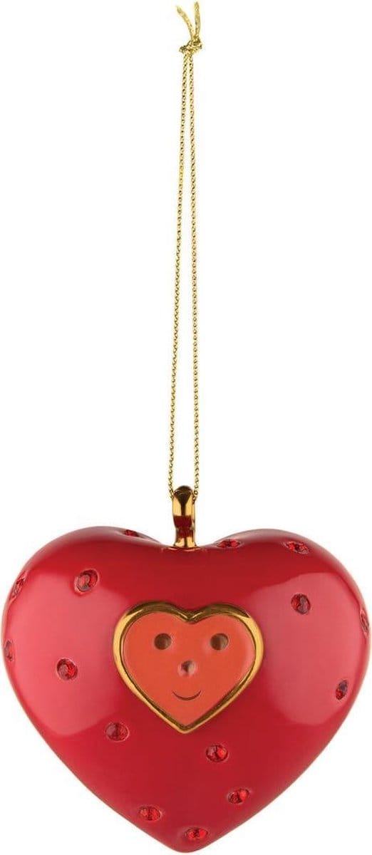 Alessi kerstbal Faberjori Cuore e Cuora