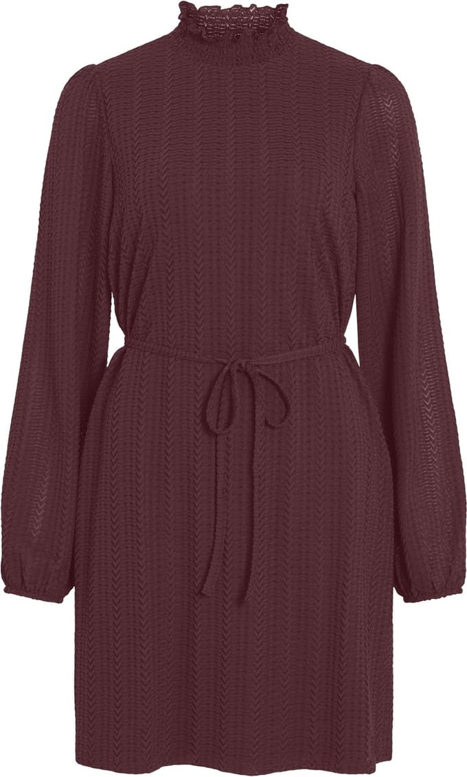 VILA - VILYRI L/S SMOCK DRESS - NOOS - Dames - Mini jurken