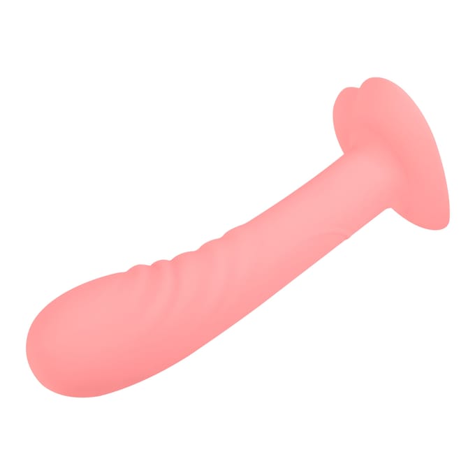 Anale dildo met hartvormige zuignap, 13 cm