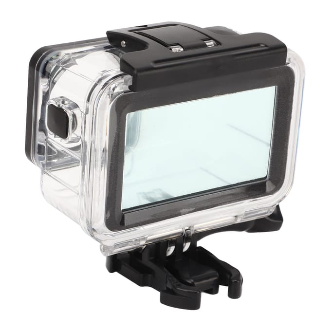 45m Onderwater Actiecamera Waterdichte Behuizing Aanraakbare Achterklep voor DJI OSMO ACTION3 black