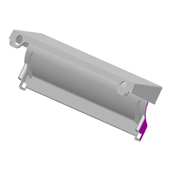 AEG bodem, inox, 108x598mm 140198652129