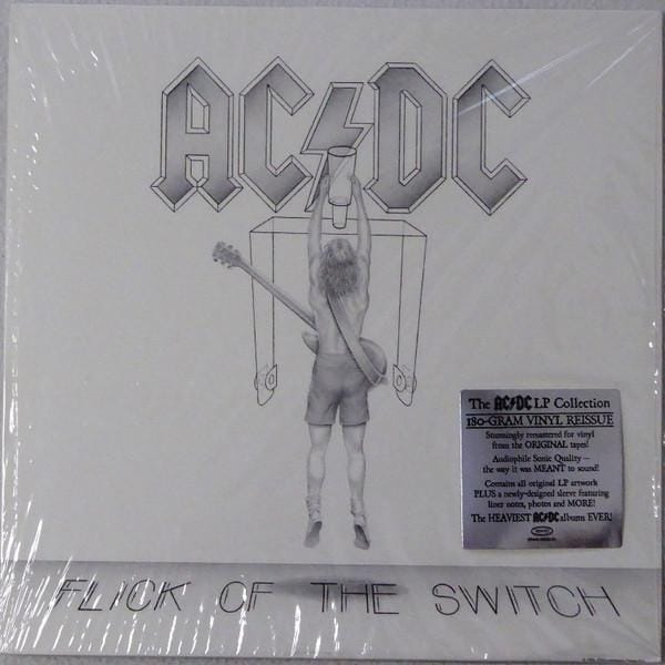 LP Plaat AC/DC - Flick Of The Switch E80209 Epic, Albert Pr 2003 US Rock
