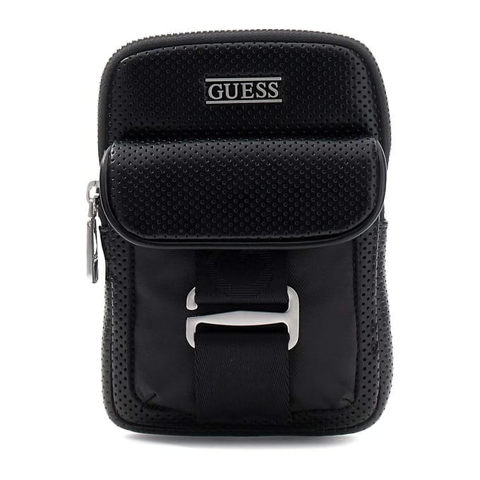 Guess Boston Pouch Schoudertas Zwart Man