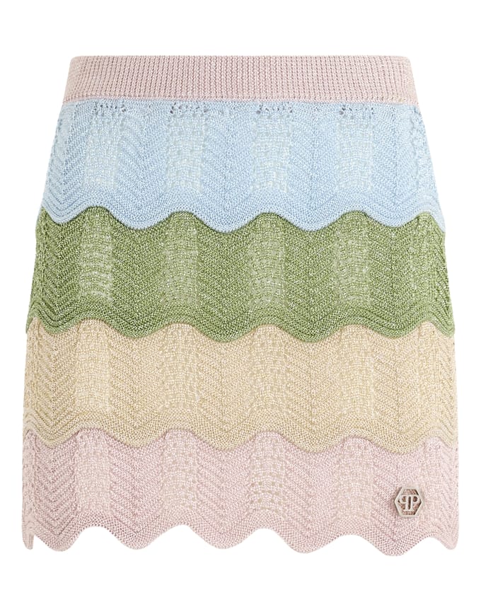 Mini Skirt Color Wave
