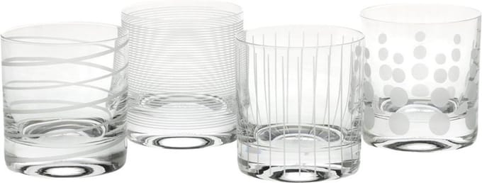 Mikasa - Tumblers - Cheers - Kristalglas - Set van 4 - 377ml