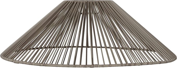 Star Trading lampenkap Vide, rotan, beige, E27, buiten, ? 58 cm