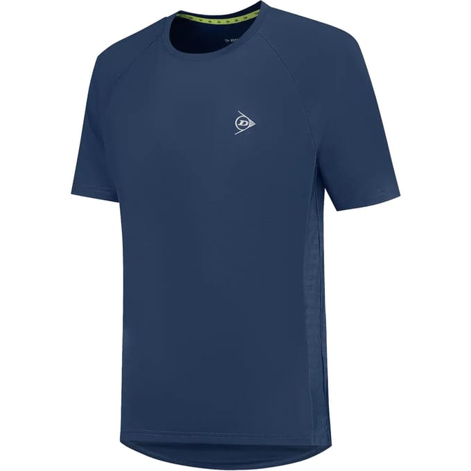 Dunlop Club Crew T-shirt Heren-Donkerblauw