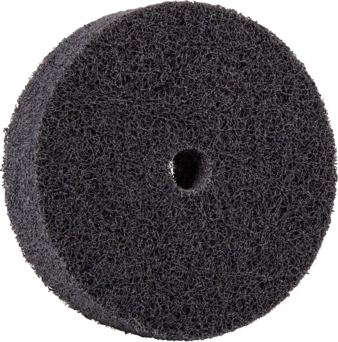 VONROC Polijstschijf – Voor metaal – Universeel, 75x10x20MM – K400