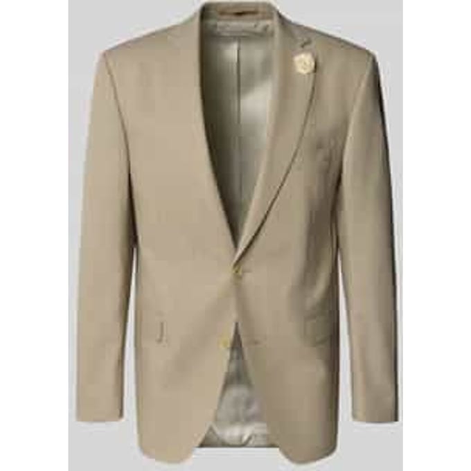 slim fit colbert met 2 knopen van scheerwolmix model 'Shelby'