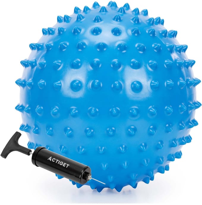 Actiget® Massage Bal - Triggerpoint Bal - Massage - Massage Accessoires - Blauw - 20 cm