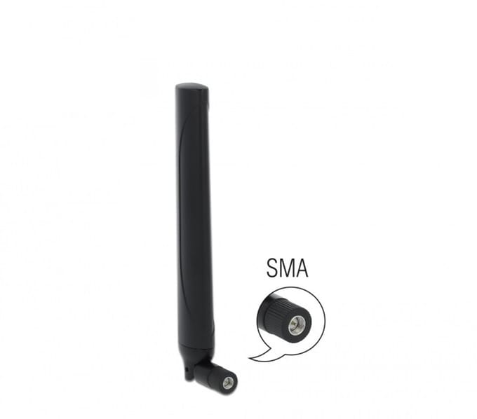 5G antenne - omnidirectioneel - SMA (m) - -0,5-2,3 dBi / zwart