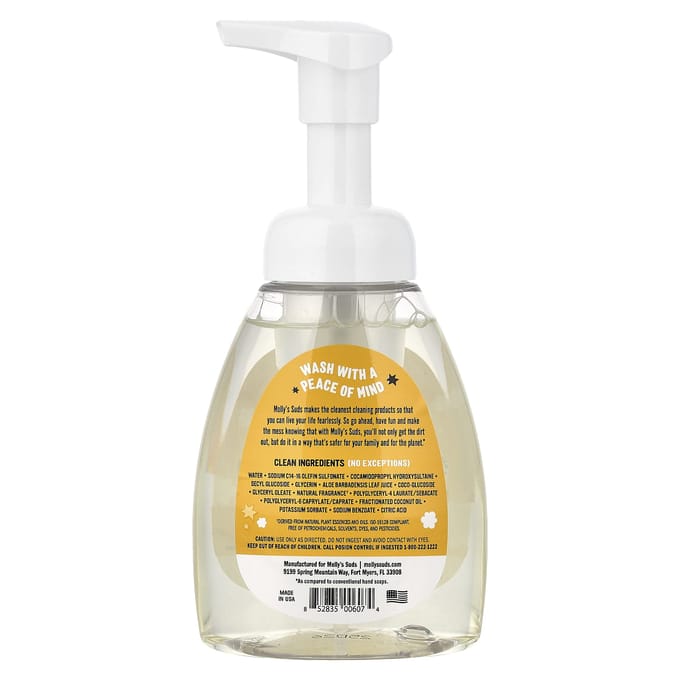 Molly's Suds, Handzeep, Citrus Grove, 8.25 fl oz (244 ml) white