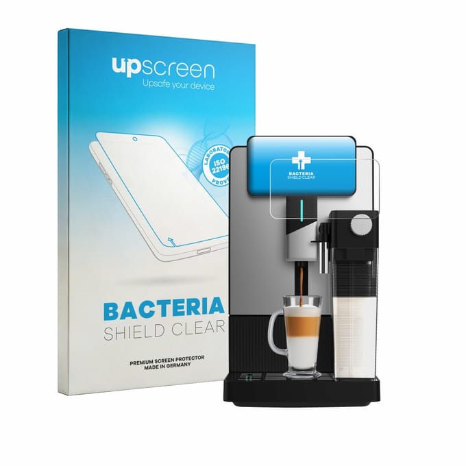 upscreen - Screenprotector voor Cecotec Cremmaet Latte Art A90_EU01 - Folie Beschermfolie transparant antibacterieel