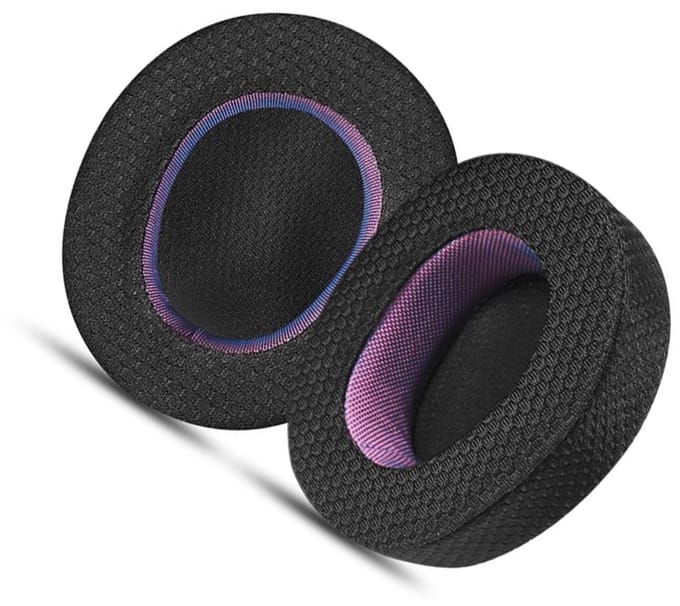 Vervangende Oorkussens Geschikt voor SteelSeries Arctis Nova Pro - Zwart & Paars Bluetooth version Mesh earmuffs