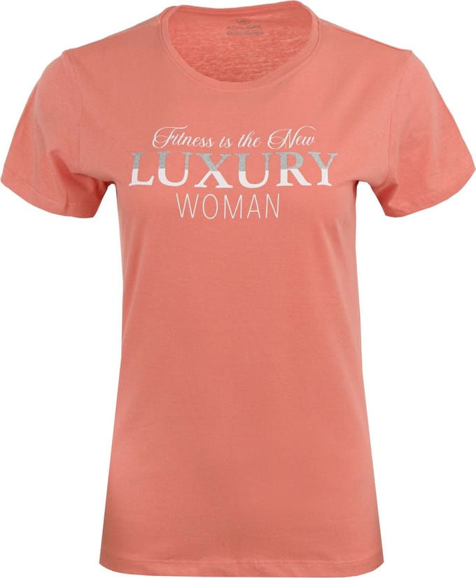 Dames-T-shirt Athl. Dpt Savannah Koraal Oranje - S