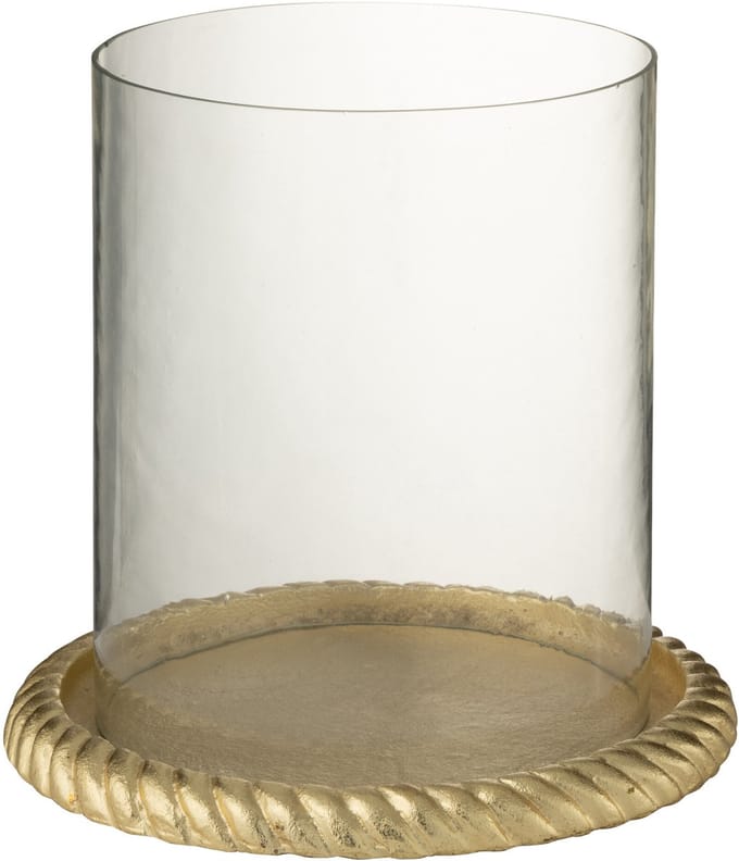 J-Line kaarshouder - aluminium - goud