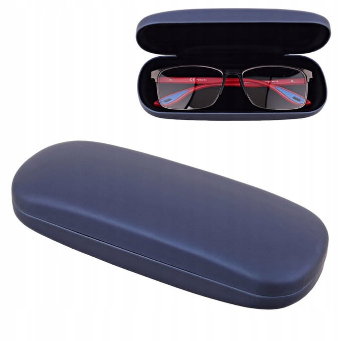 Stijlvol Hard Etui voor Brillen - Blauw