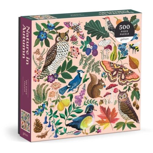 Nature In Autumn 500 Piece Puzzle - Galison