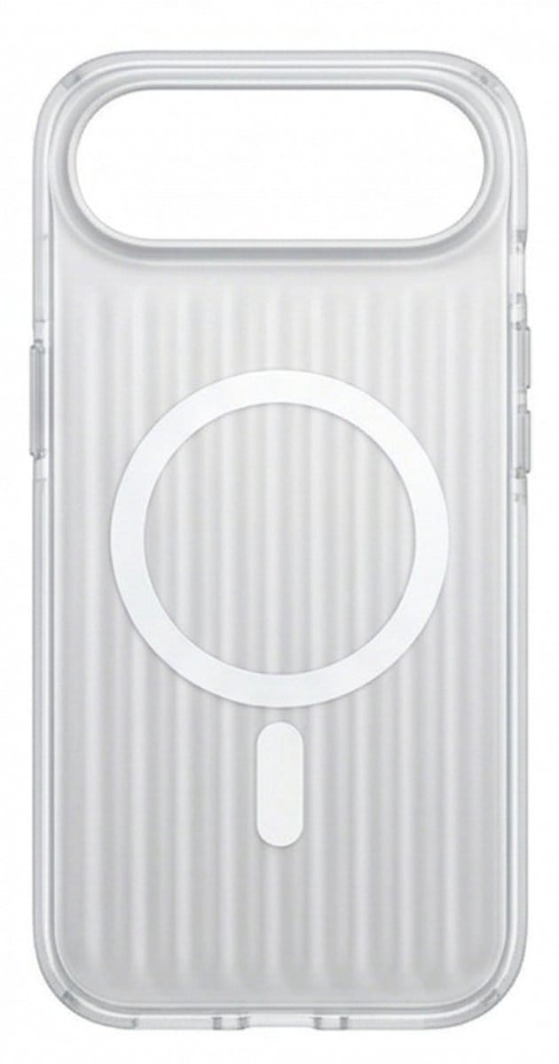 Mastersøn iPhone 17 Air Hoesje MagSafe Thin Design - Zilver - Geschikt voor MagSafe