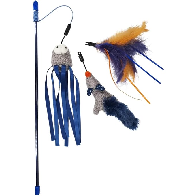 Kattenhengel met knuffel Nobby Pet