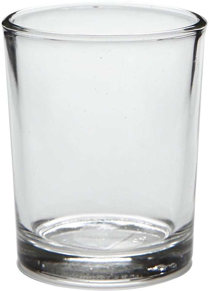 Waxinelicht, H: 6,5 cm, d 4,5 cm, 4 stuk/ 1 doos