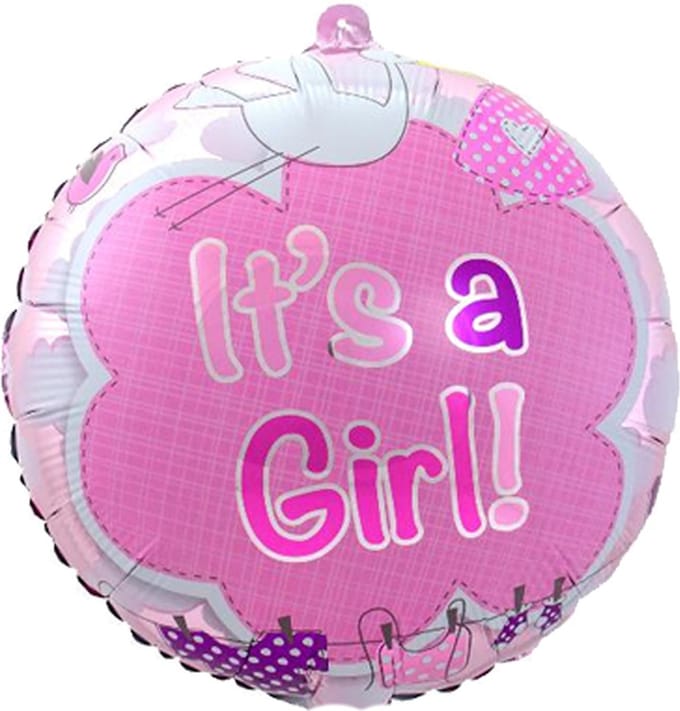 Geboorte Helium Ballon It's a Girl 43cm