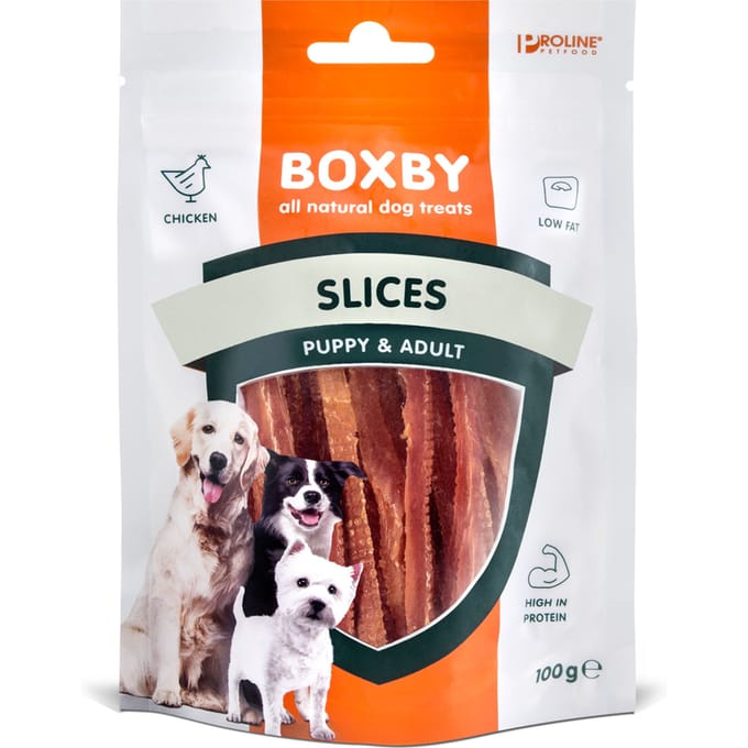 Proline Dog Boxby Slices - Hondensnacks - 100 g