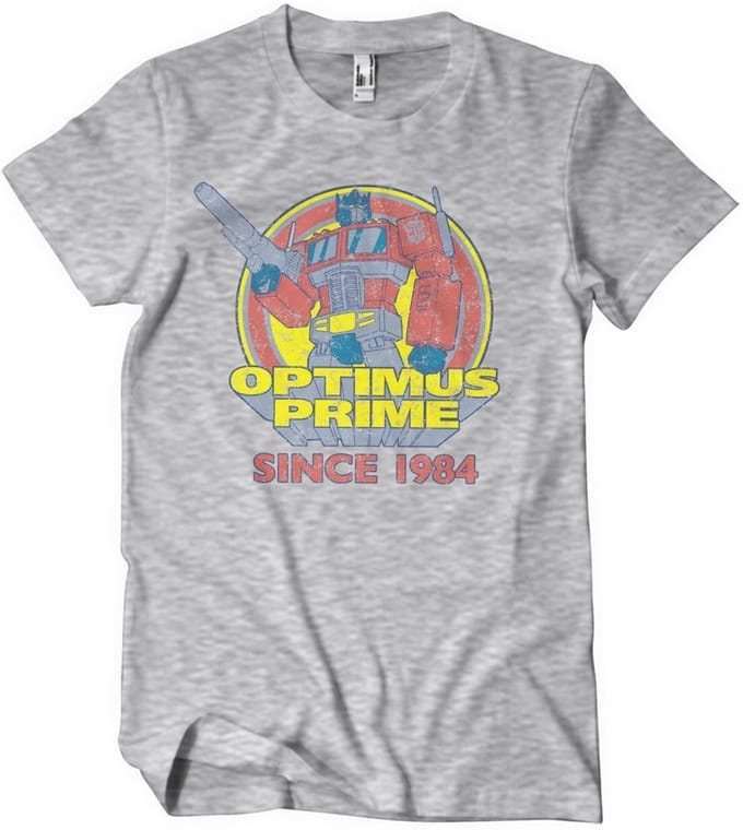 Transformers Optimus Prime - Since 1984 T-shirt, grijs gemêleerd