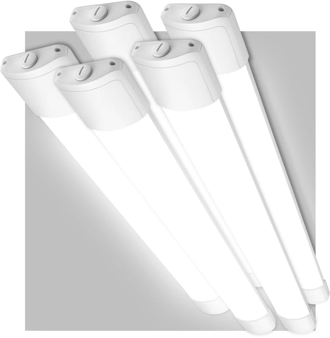 Oraymin 5x LED Magazijnverlichting 90 cm 30W - IP66 Waterdicht - 3300LM - Koppelbare LED Buislamp
